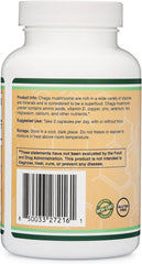 Supplement bottle with vegan-safe, non-GMO and gluten-free icons