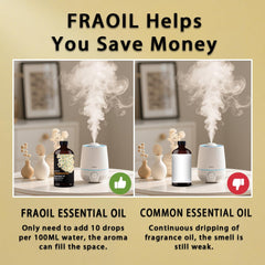 Relaxing aromatherapy with Chamomile essential oil.