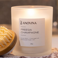 Luxurious home fragrance packaging and ribbon