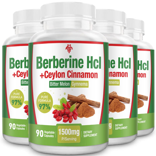 CHANUBITO Berberine 4-pack front packaging