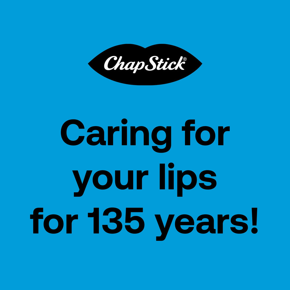 ChapStick medicated balm application with cooling sensation close-up