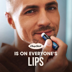 ChapStick SPF lip protection in sunny outdoor scene