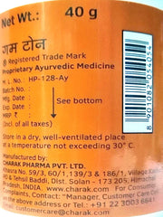 Charak Gum Tone Powder 40g ingredients label