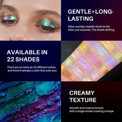 Compact CHARMACY design makes shadow easy to carry for touch-ups.