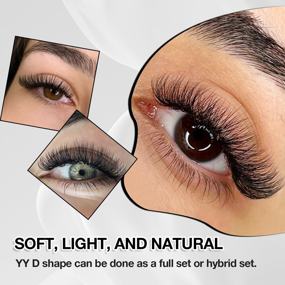 CHARMO'CLOCK hypoallergenic lashes designed for safe, lightweight wear.