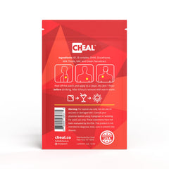 CHEAL Party Recovery Patches 12-pack box ready for parties and travel.