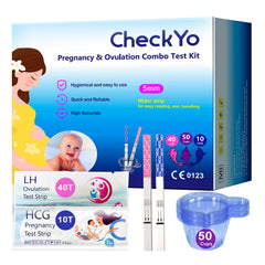 CheckYo Ovulation & Pregnancy Test Strips Combo hero image