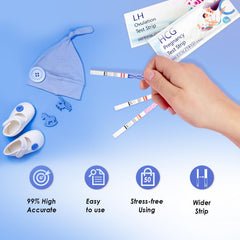 Forty ovulation test strips for identifying your fertile window
