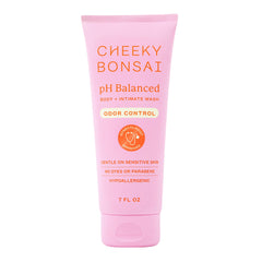 Cheeky Bonsai Everywhere Wash bottle-pour shows gentle daily cleanse for all-day freshness