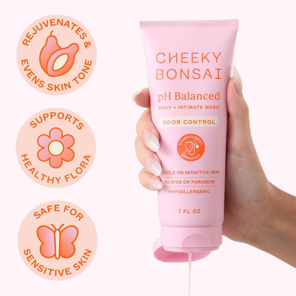 Cheeky Bonsai Everywhere Wash foam for daily use and odor control