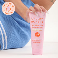 Cheeky Bonsai gynecologist-approved formulation supports sensitive-skin comfort