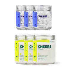 Cheers Restore bottle after drinking supports refreshment