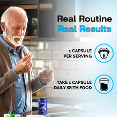 Vegan-friendly health supplement packaging on white background