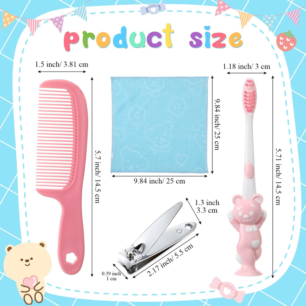 24 soft-bristle toothbrushes for children