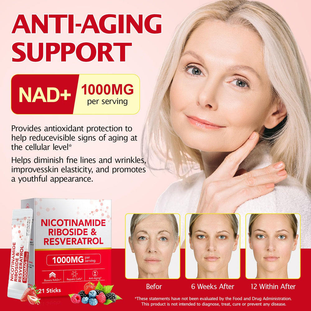 Individual packets for Chenyayun NAD+ liposomal liquid supplement