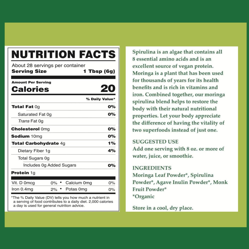 Label showing USDA Organic Non-GMO Vegan Gluten-Free