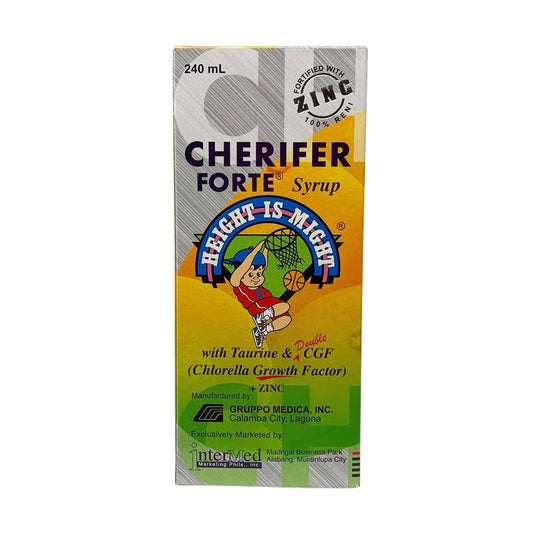Cherifer Forte Syrup orange flavor bottle 240 ml