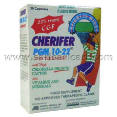 Cherifer PGM 10-22 capsules with zinc, CGF and taurine for teens, 30 capsules
