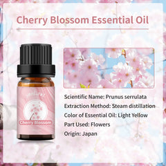 Cherry blossom essential oil ingredients and purity