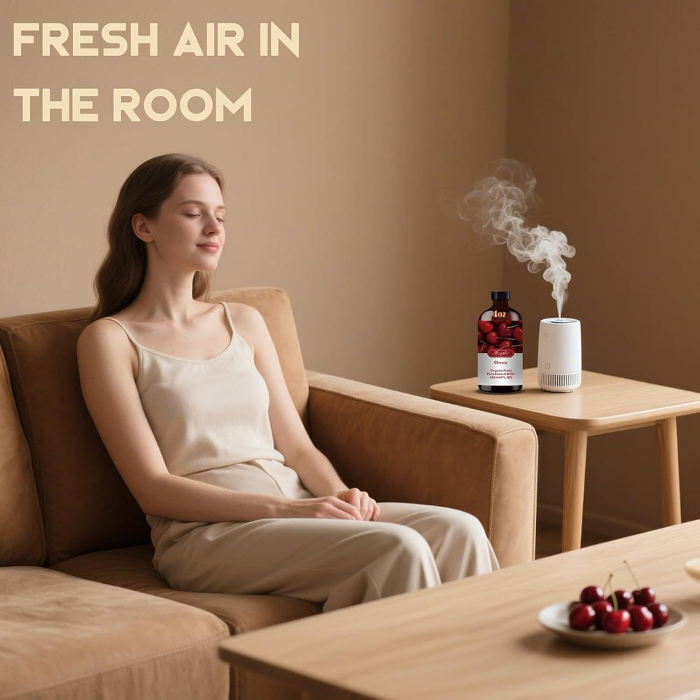 Diffuser with cherry fragrance oil
