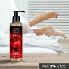 Romantic gift idea featuring Cherry Massage Oil
