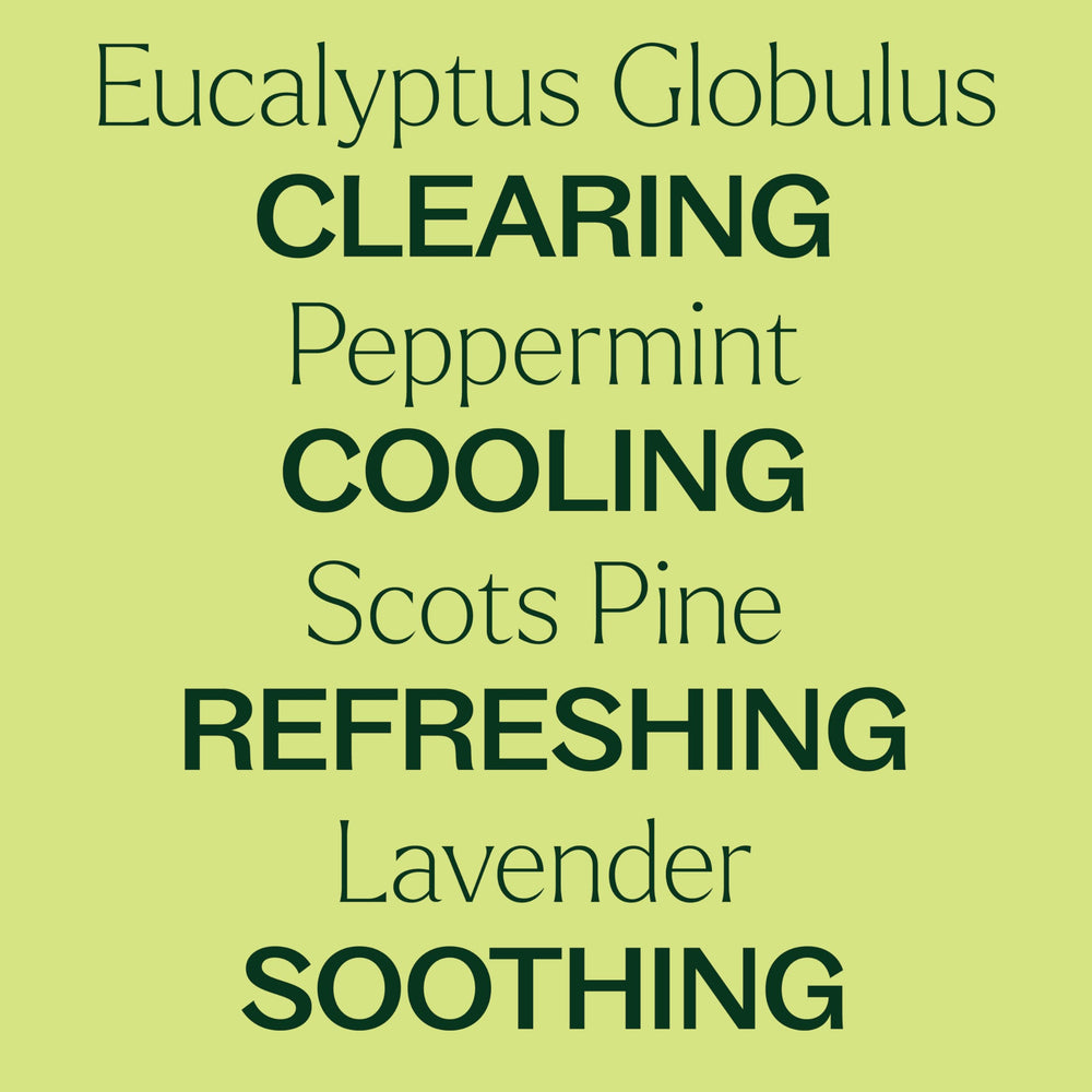 Chest rub application of Respir Aid essential oil blend