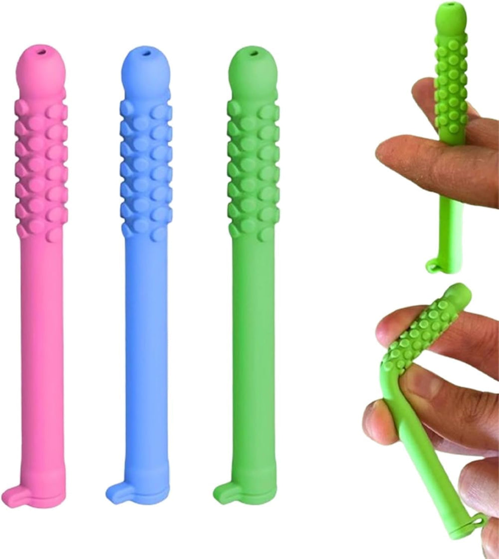 Close-up of Chewable Breath Sticks with essential oils