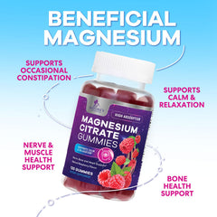 Chewable vegan magnesium gummies