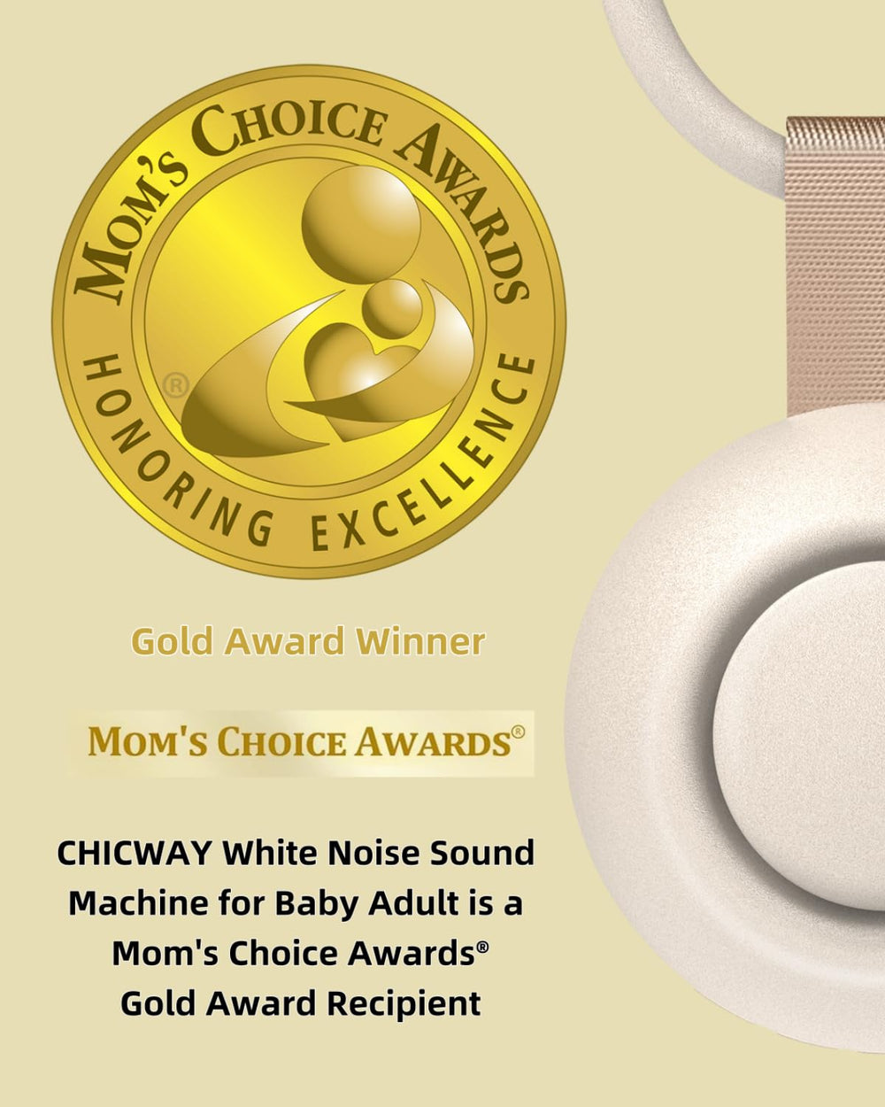 CHICWAY AI cry detection demo showing automated comfort