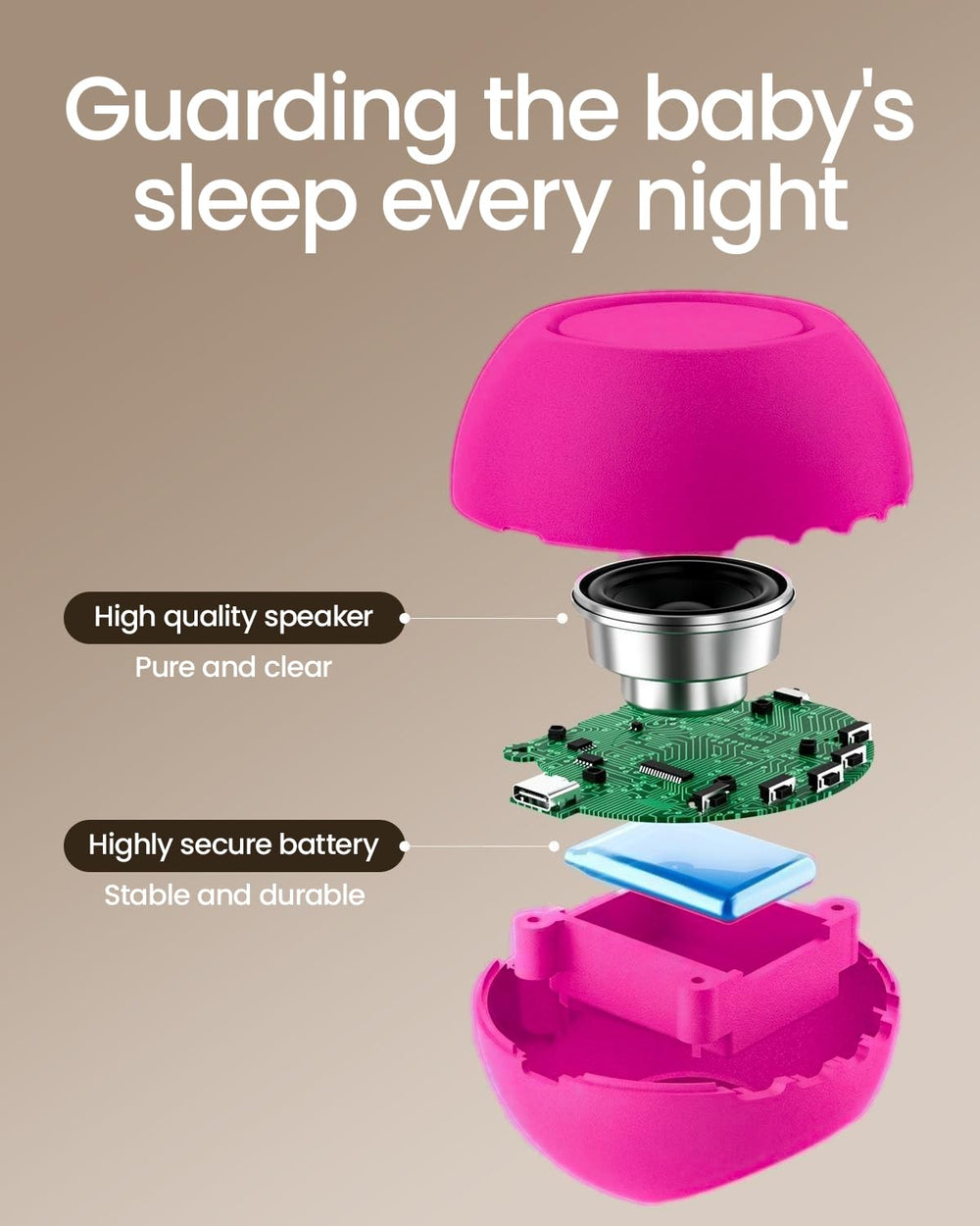CHICWAY auto-off timer helps sleep sessions end automatically.