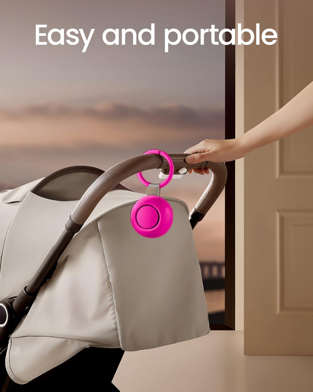 CHICWAY night-light with adjustable brightness supports nighttime feedings.