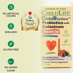 Illustration of digestive health benefits for kids