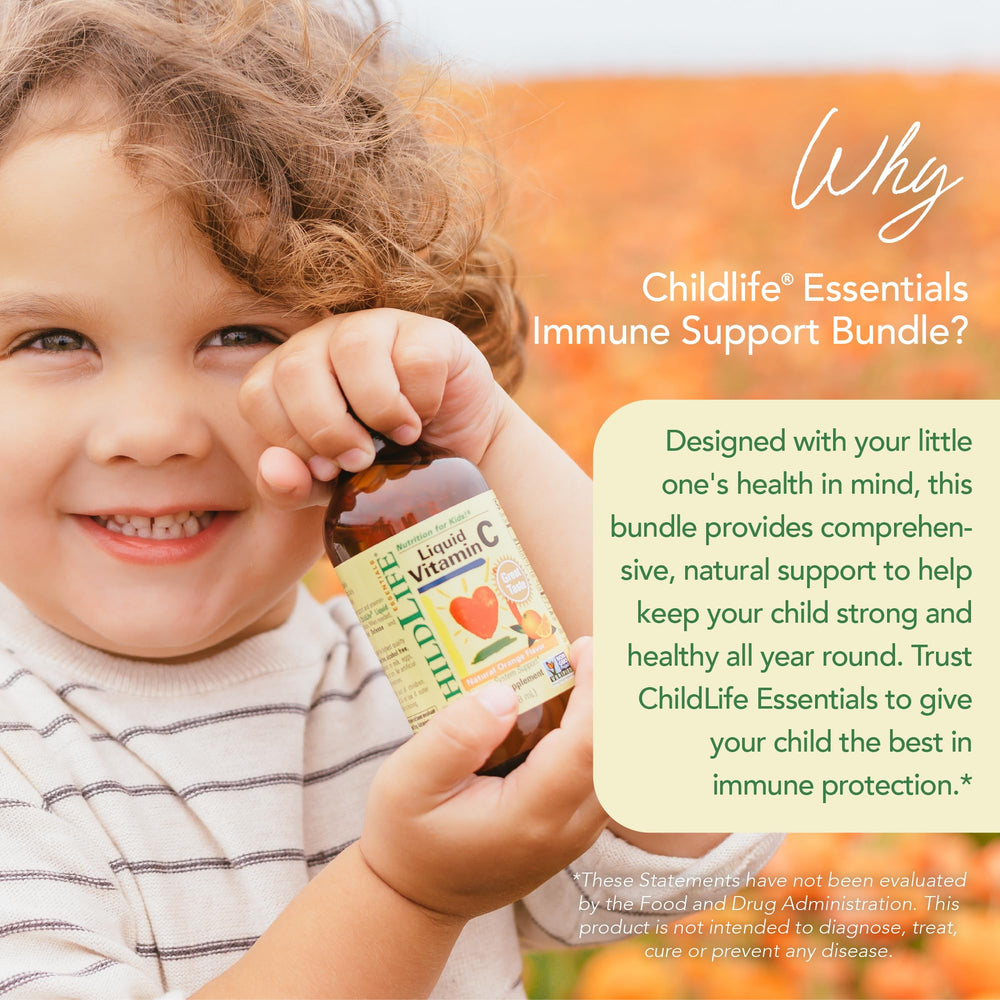 Liquid Vitamin C bottle for kids