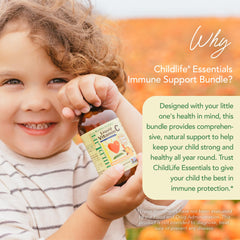 Liquid Vitamin C bottle for kids