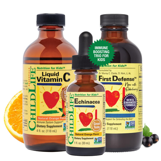 ChildLife Immune Support 3 Pack Liquid Vitamin C bottle