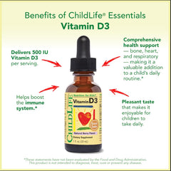 Berry flavor illustration of ChildLife Vitamin D3 Drops