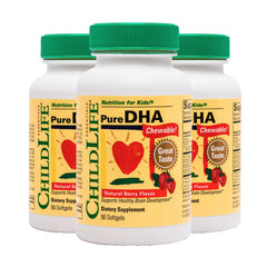 CHILDLIFE ESSENTIALS Pure DHA for Kids pack of 3 hero image