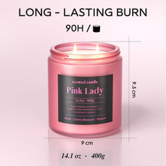 Dual-wick design for cleaner burn and stronger scent throw
