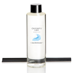 Chloefu LAN Ocean Mist & Sea Salt Diffuser Refill 6.76 fl oz – natural scented oil for aromatherapy, spa, and home