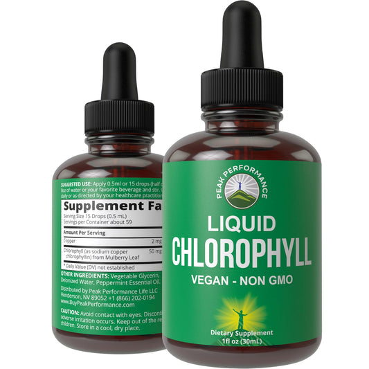 Hero image of Chlorophyll Liquid Drops bottle