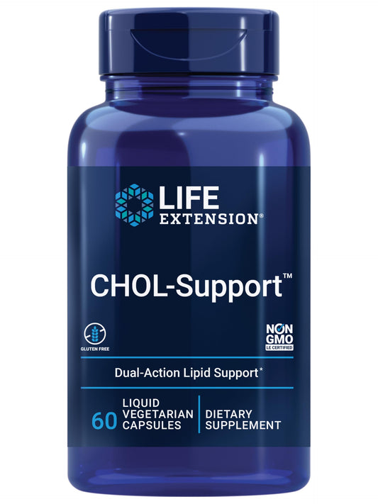 Life Extension CHOL-Support bottle front label