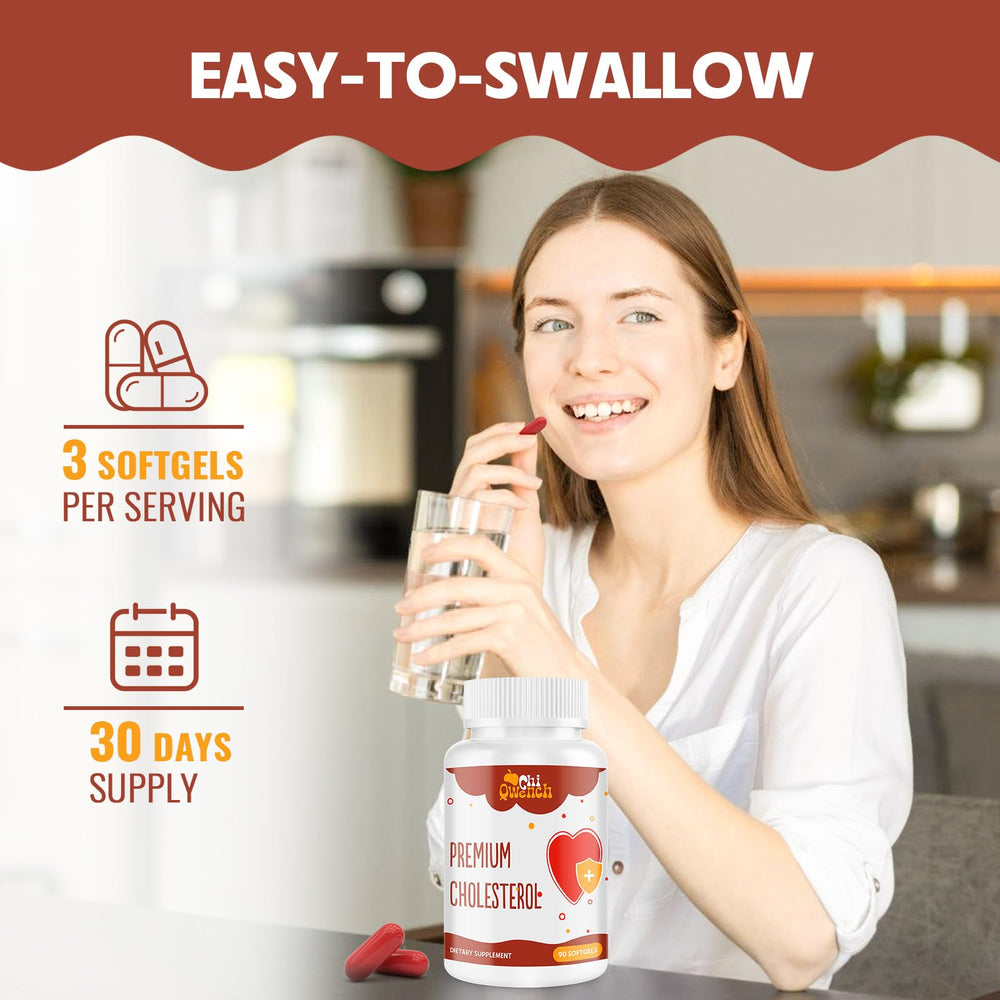 All-natural ingredients used in the 14-in-1 cholesterol complex