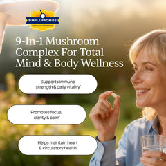 Reishi mushrooms promoting stress resilience and calm