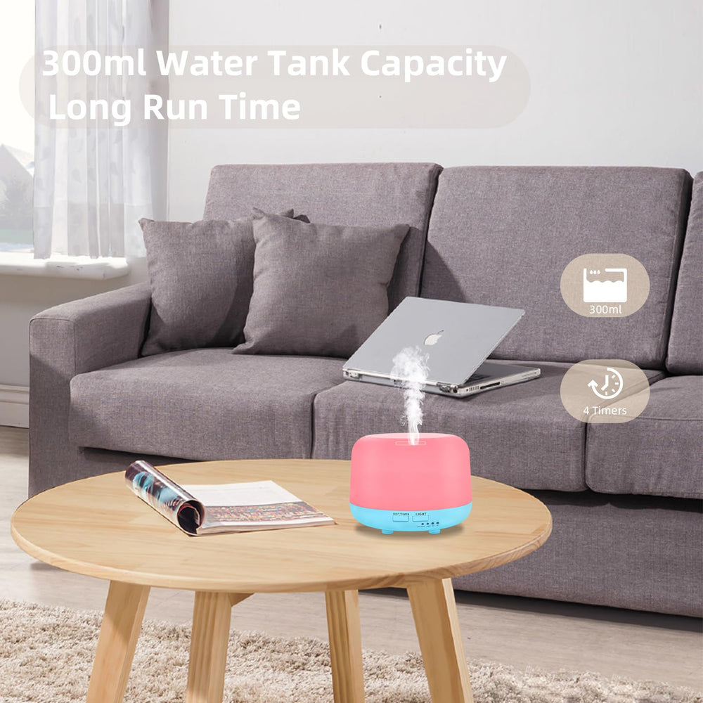 Whisper-quiet BPA-free CHOUWEEK diffuser