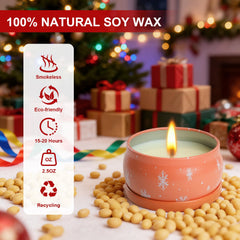 Citrus fragrance candle from the set