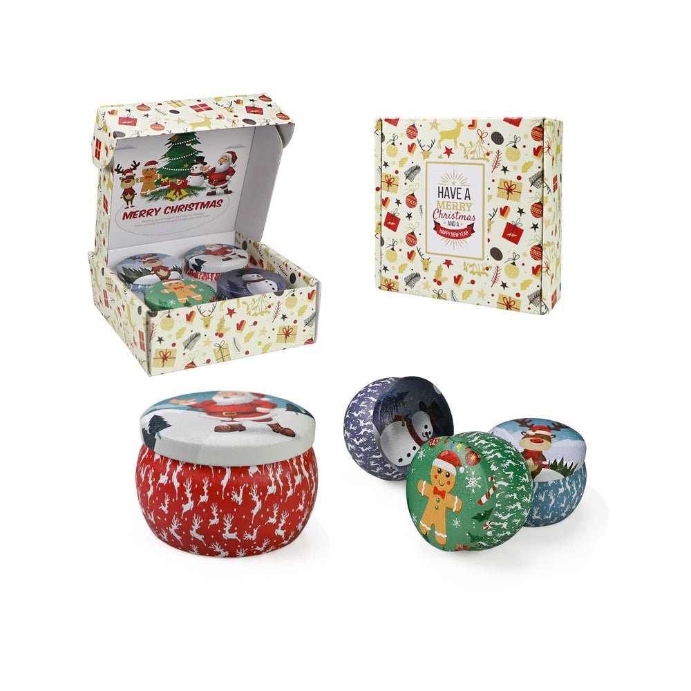 Christmas candles gift set for women