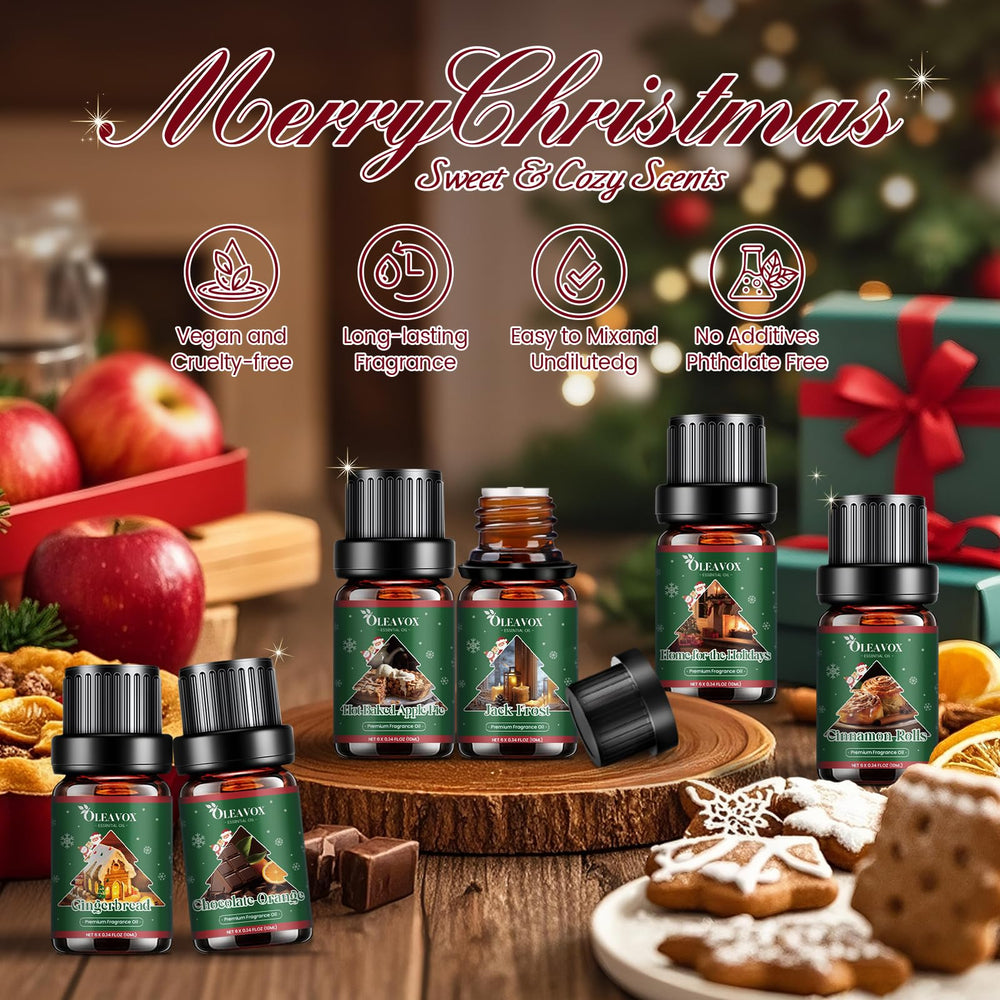 Home for the Holidays fragrance oil bottle