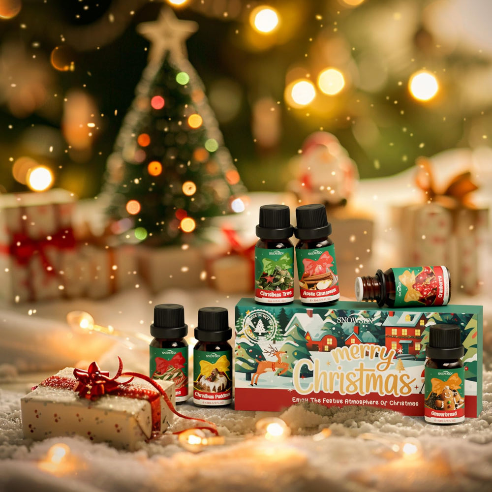 SNOWSEN Christmas fragrance oil gift box packaging