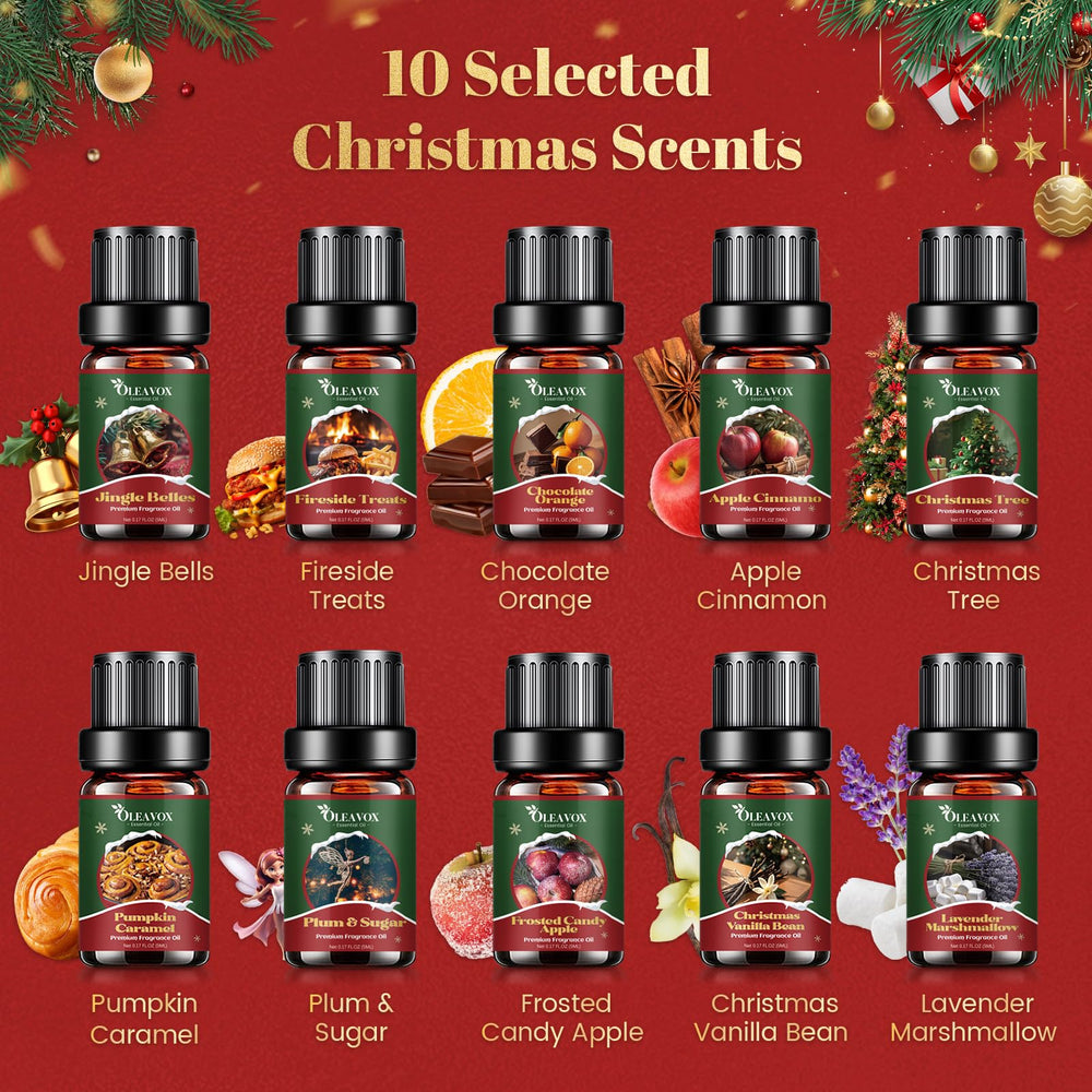Chocolate Orange fragrance oil bottle in Christmas Fragrance Oils Set