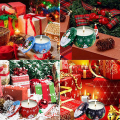 Lavender scented candle from Christmas 4-pack